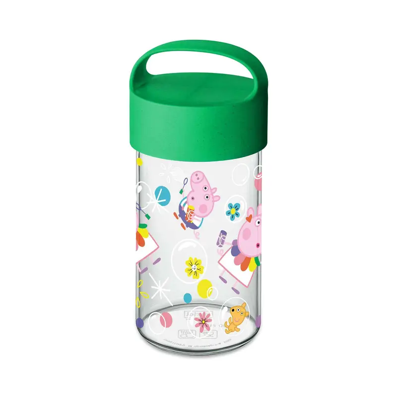 Pojemnik/bidon Buddy Snack Świnka Peppa Pop, 500 ml, KOZIOL