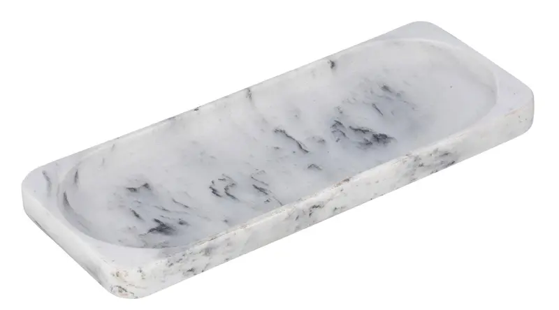 Półka łazienkowa DESIO, polyresin imitujący marmur, WENKO