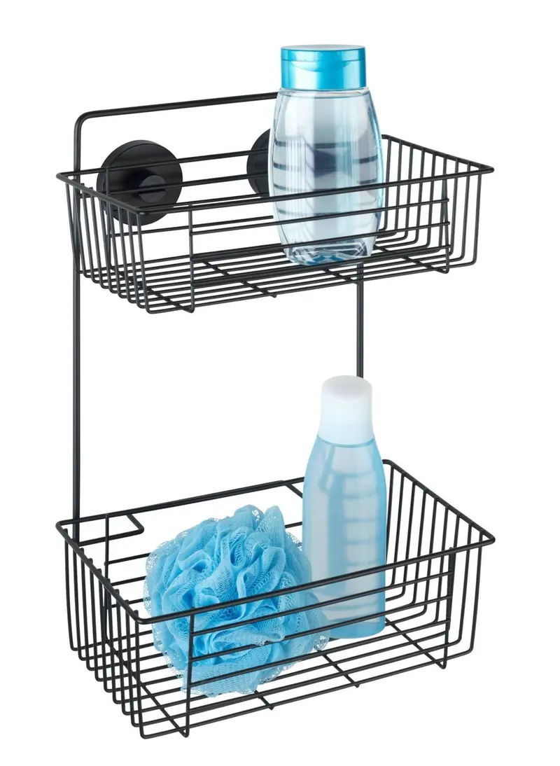 Półka pod prysznic BARI Vacuum-Loc, dwupoziomowa, WENKO