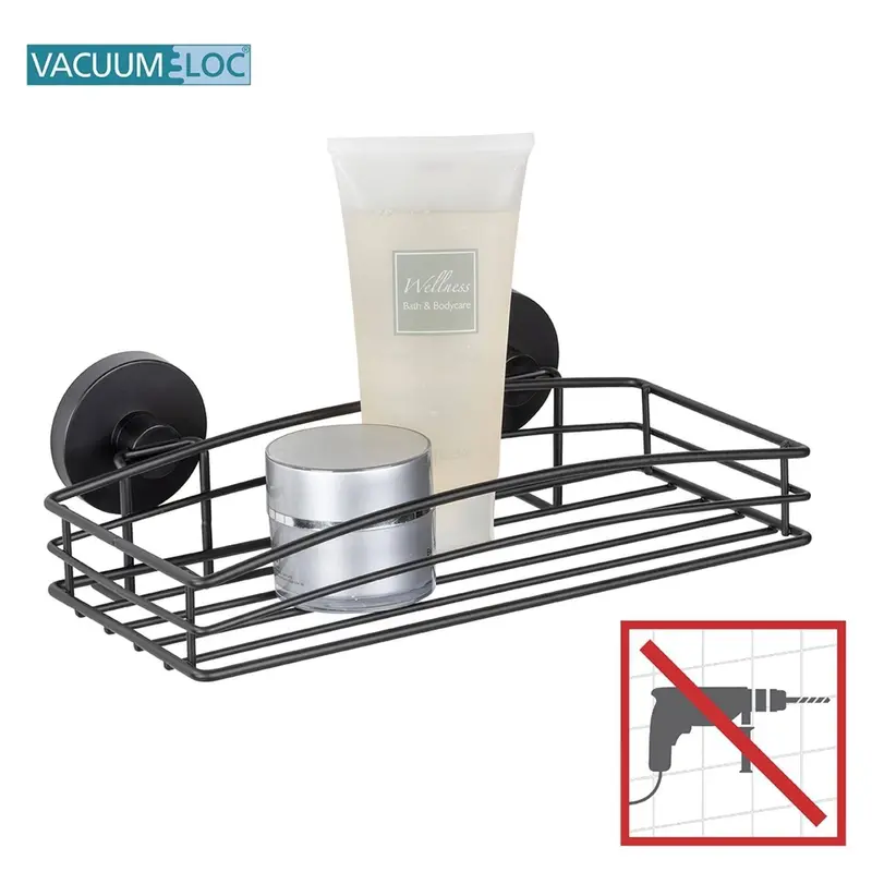 Półka pod prysznic Vacuum-Loc, metalowa, WENKO
