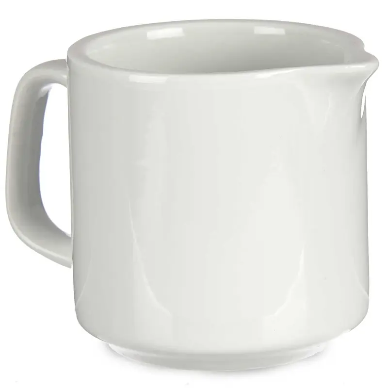 Porcelanowy mlecznik z uchem, 100 ml