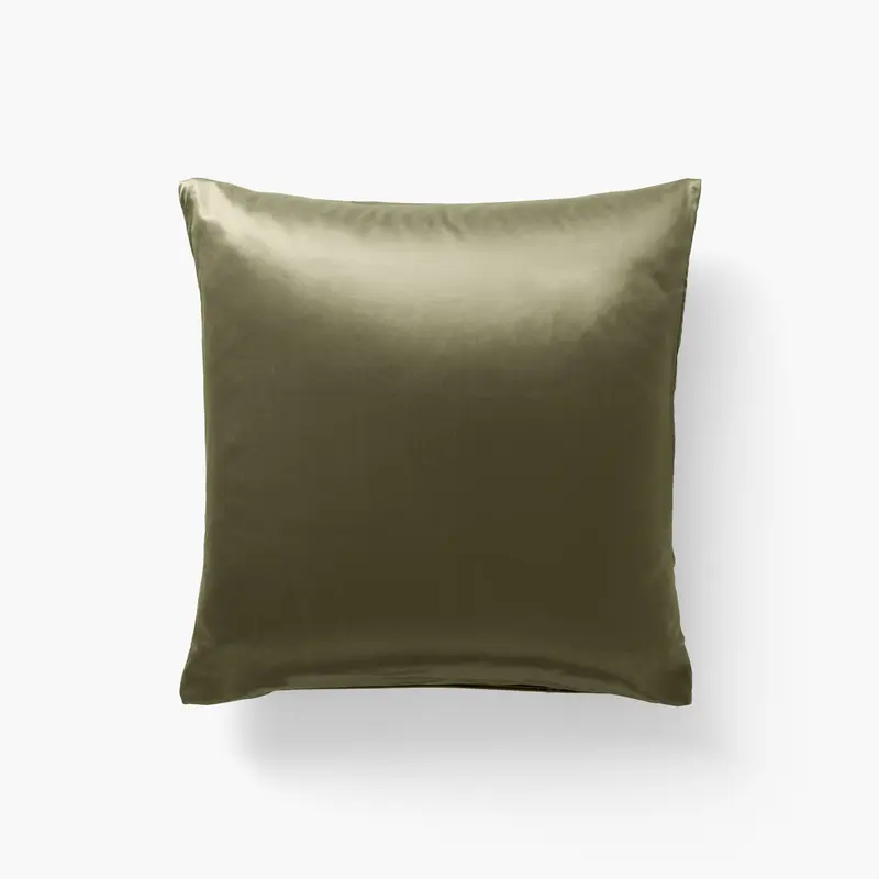 Poszewka na poduszkę z jedwabiu morwowego Beauté Olive