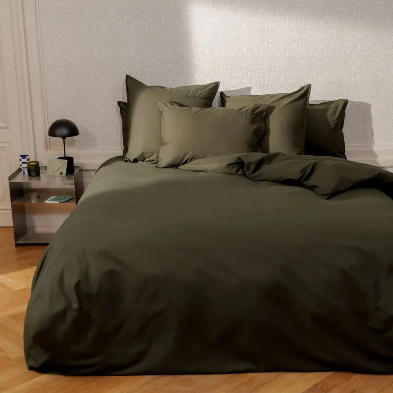 Poszwa na kołdrę z bawełny Neo khaki