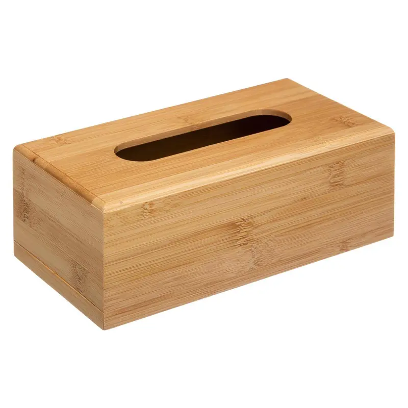 Pudełko na chusteczki, bambus, 25 x 13 x 8,5 cm