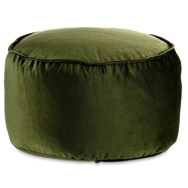 Pufa obita aksamitem, Ø 60 cm