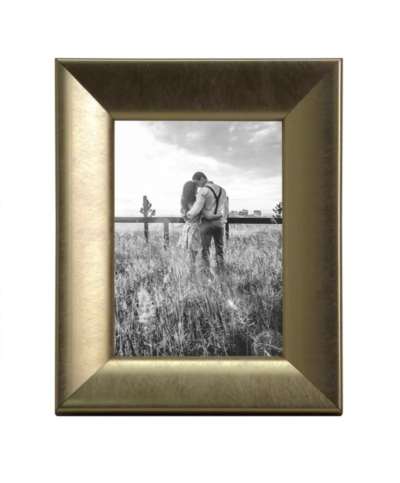 Ramka na zdjęcia jasne złoto 13x18