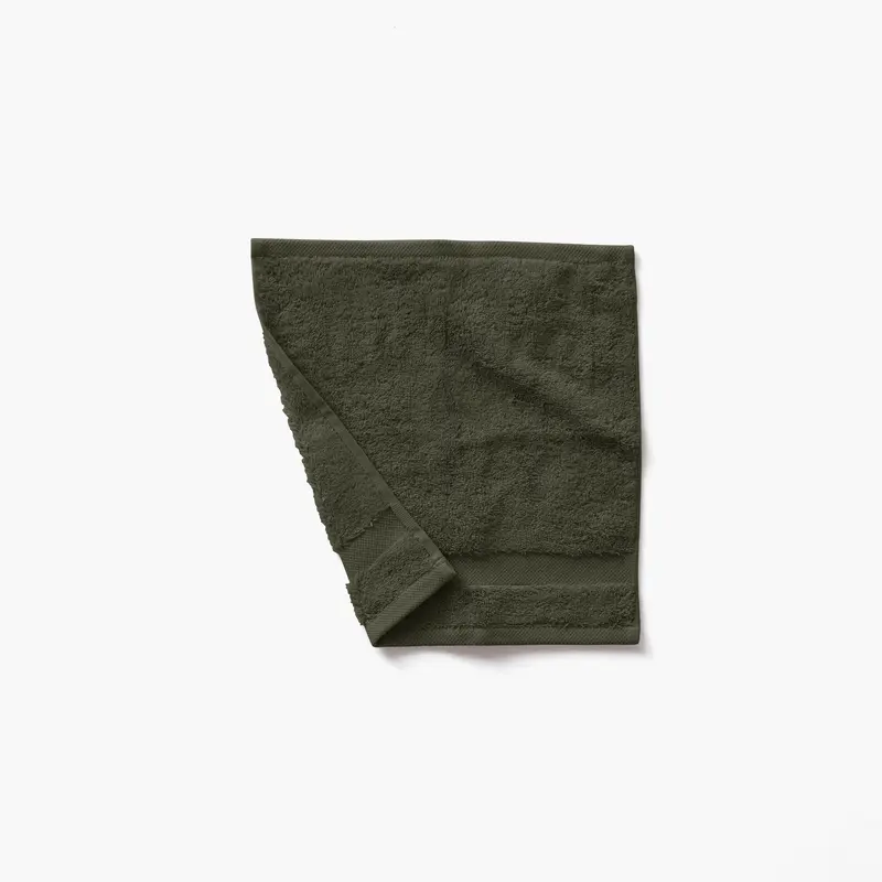 Ręcznik do twarzy bawełniany Lola II khaki