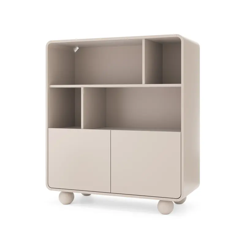 Regał 108x121 w stylu japandi | Ballo