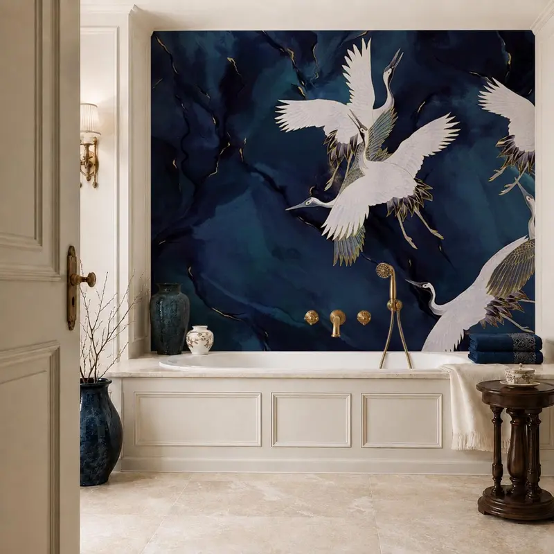 Royal Tsuru – Tapeta na wymiar Aqua Zone