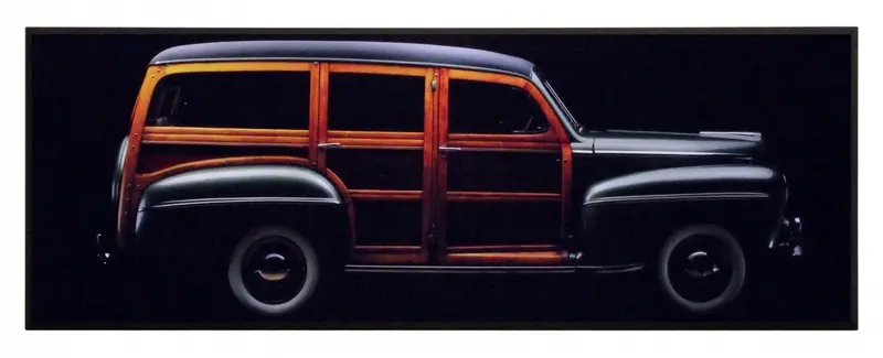 Samochód Ford Woody Wagon, 1947r. 71x26 cm