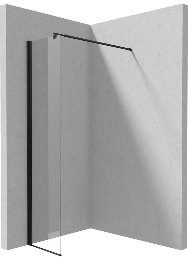 Ścianka prysznicowa / walk-in systemu Kerria Plus - 40 cm Kerria Plus Czarny Mat