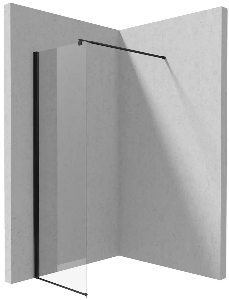 Ścianka prysznicowa / walk-in systemu Kerria Plus - 60 cm Kerria Plus Czarny Mat