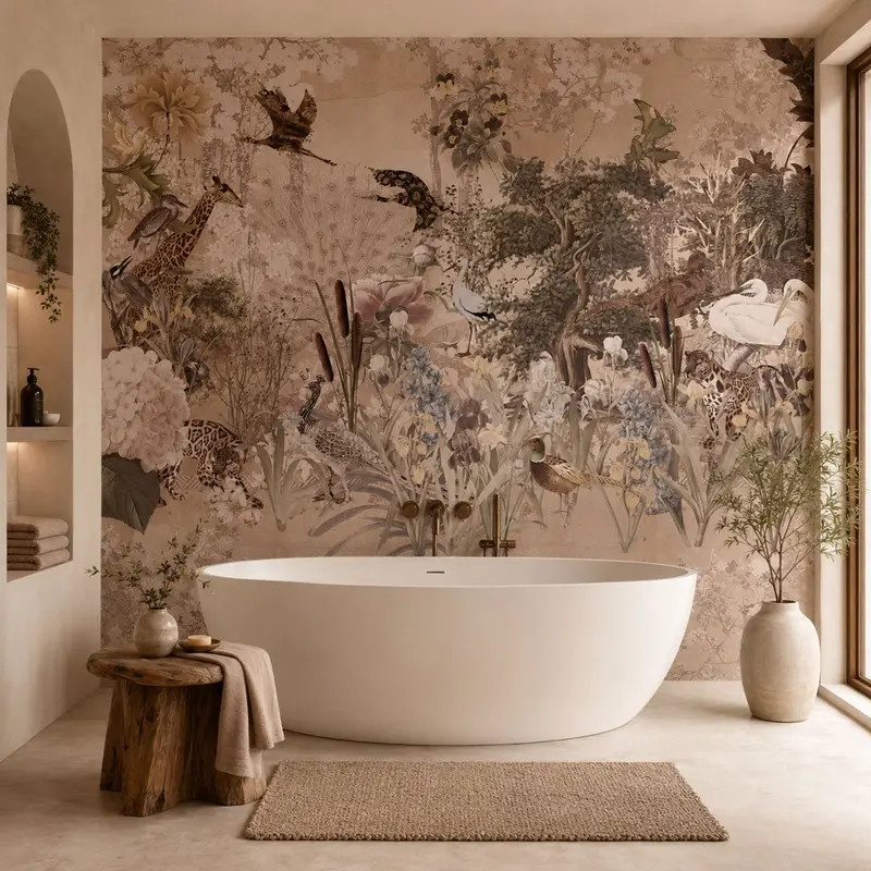 Secret Garden – Tapeta na wymiar Aqua Zone