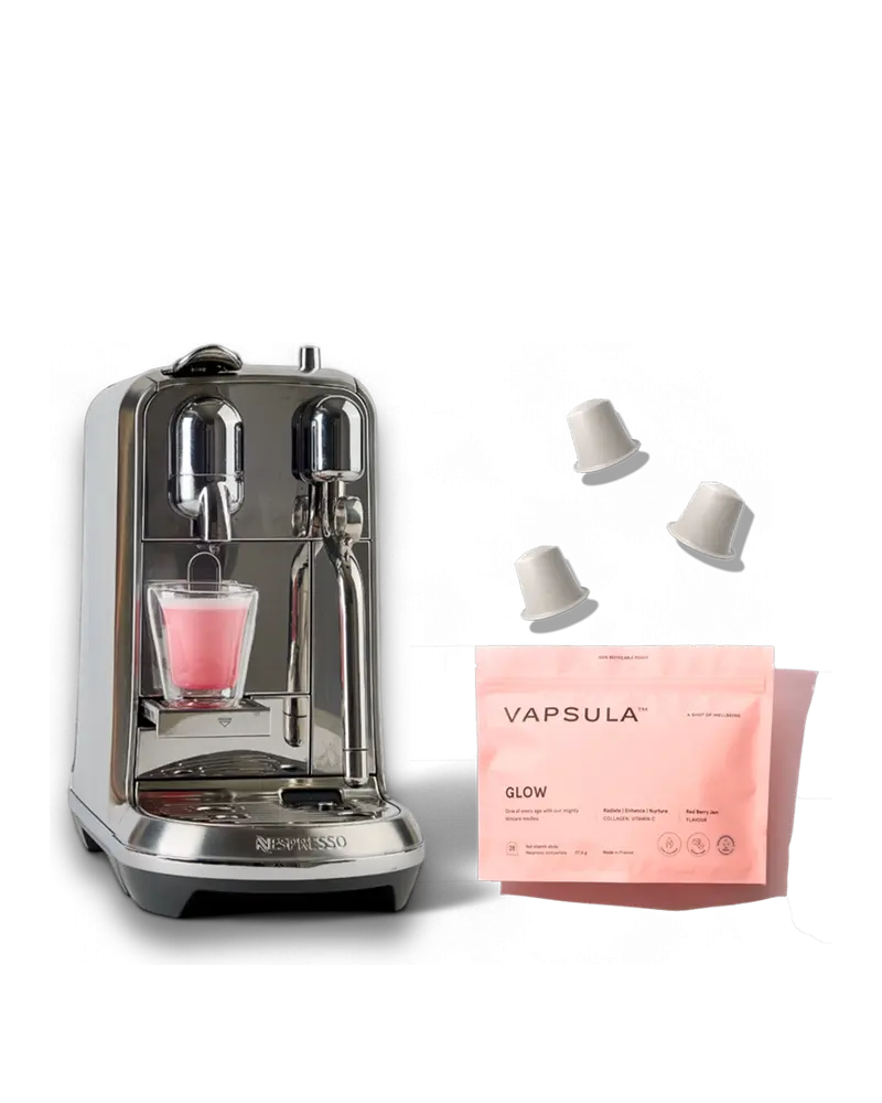 Shoty witaminowe w kapsułkach Vapsula GLOW