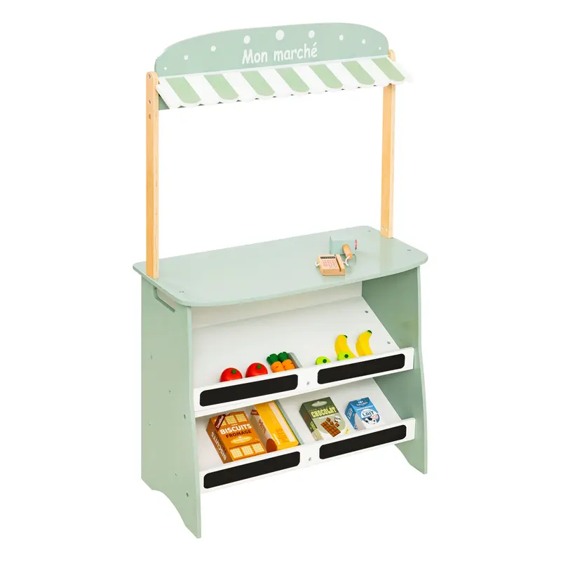 Sklep drewniany dla dzieci MINTY, 60 x 29 x 99 cm