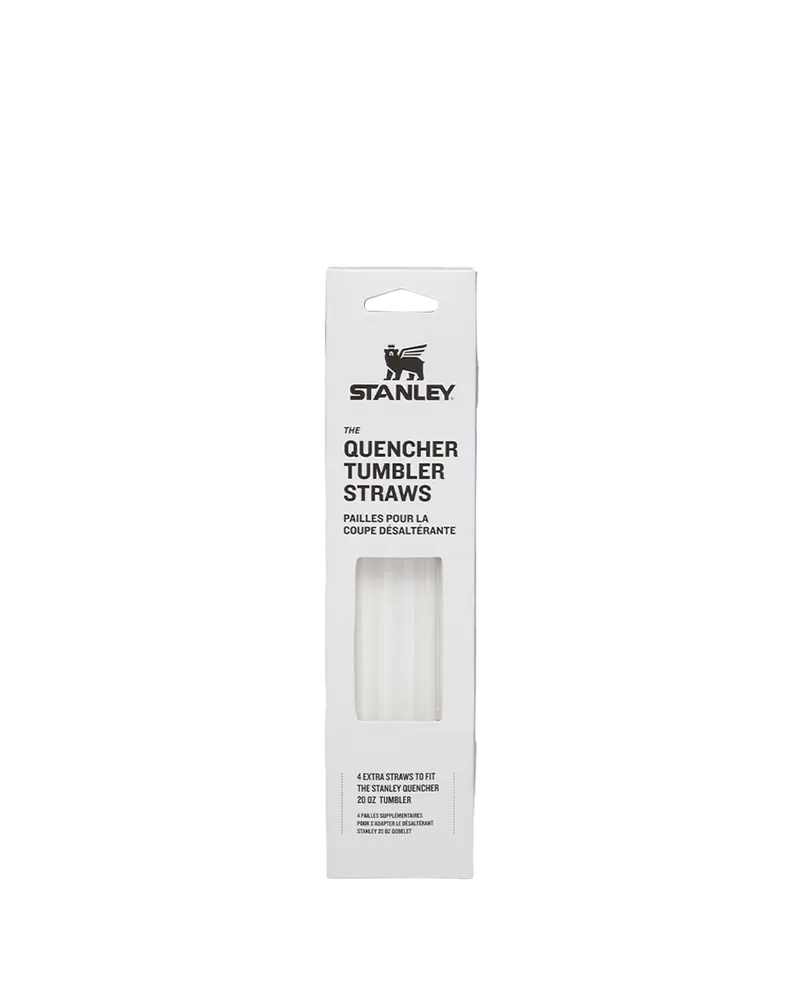 Słomki do Stanley Quencher H2.O FlowState™ 0,6L Clear - 4 sztuki