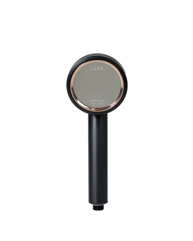 Słuchawka prysznicowa z trzema filtrami ARO LUXE black 100 mm WATER LAB