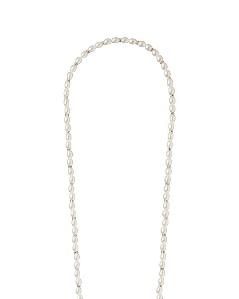Smycz do telefonu MAREVA WHITE 120 cm