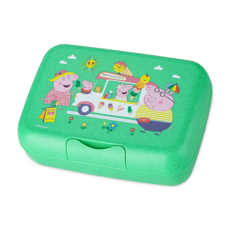 Śniadaniówka z małym pojemniczkiem Candy L Świnka Peppa Pop, KOZIOL