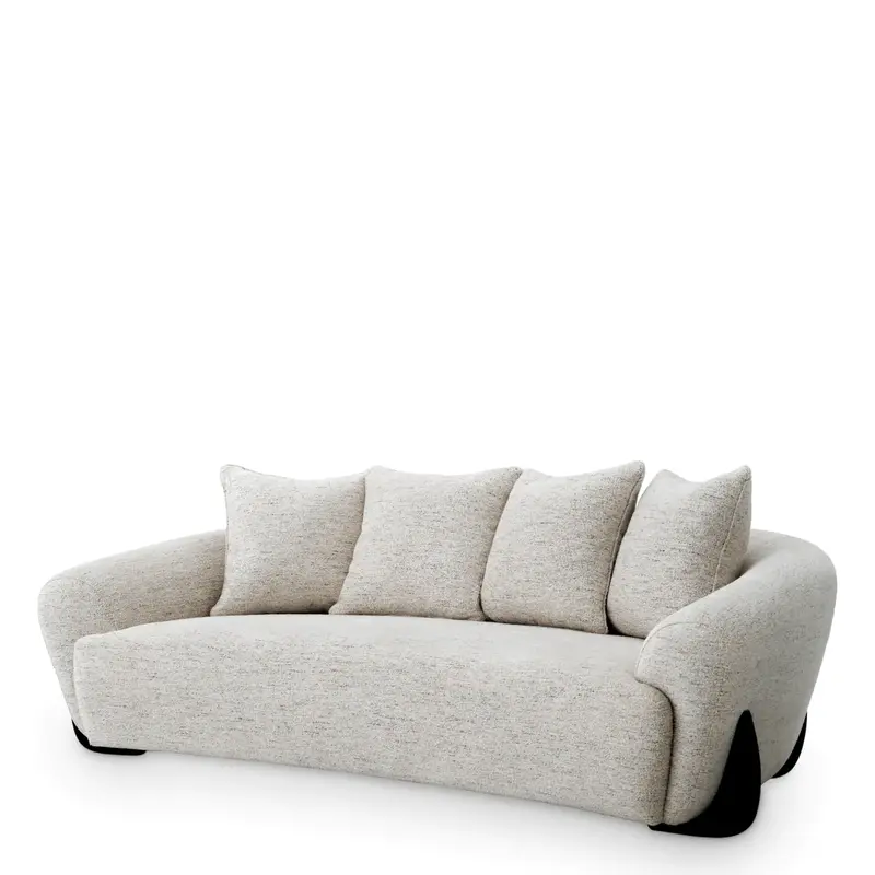 Sofa Eichholtz Siderno w tkaninie Seashell off-white