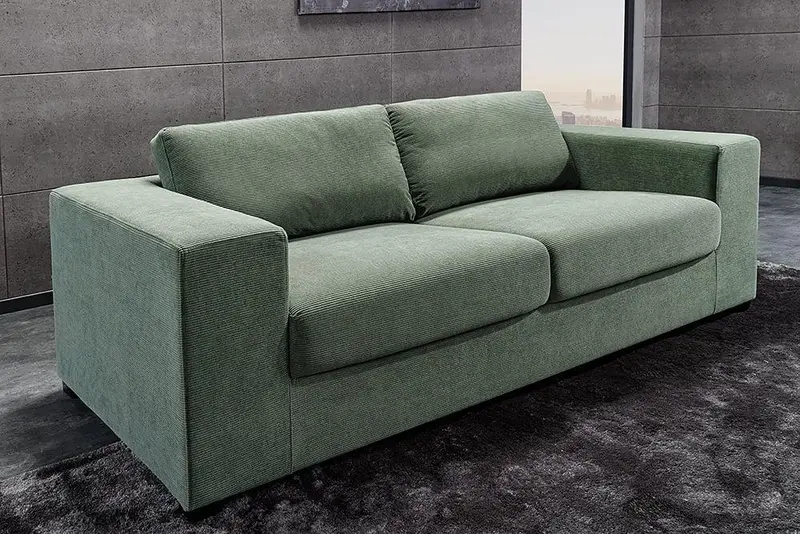 SOFA LOUNGER ZIELONA 220 CM / 43758 / INVICTA INTERIOR