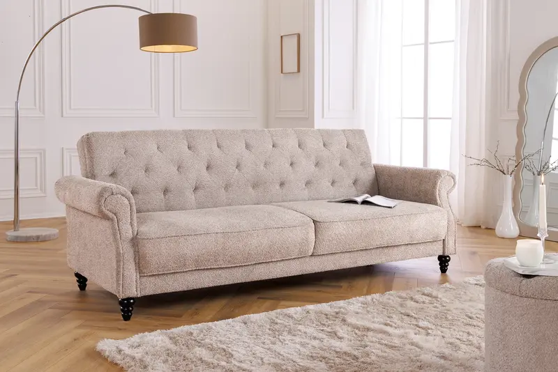 SOFA MAISON BEŻOWA 220 CM / 44236 / INVICTA INTERIOR