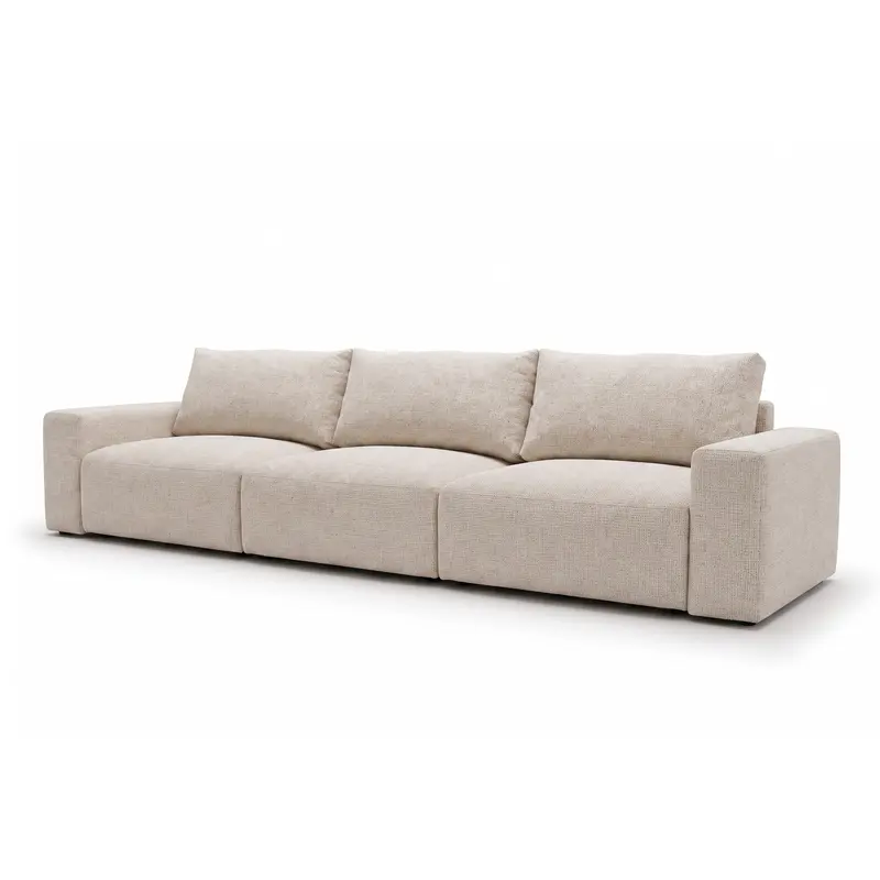 Sofa modułowa 361 cm dla 6 osób w stylu nowoczesnym | Iskeli Plus