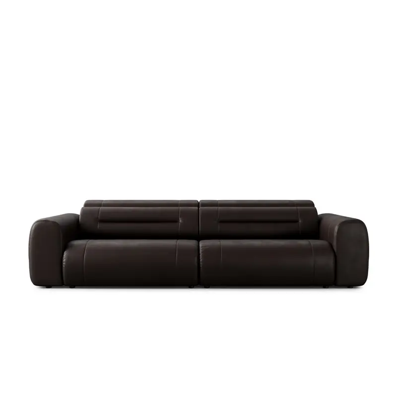 Sofa modułowa z elektrycznym wysuwem siedzisk Leone