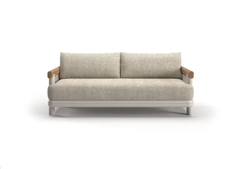 Sofa outdoor ALVO-bisque 2-osobowa