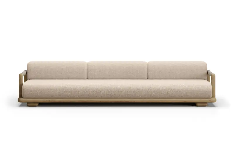 Sofa outdoor Caleo-natural 4-osobowa
