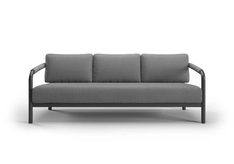 Sofa outdoor LORVAIN-nightfall 3-osobowa