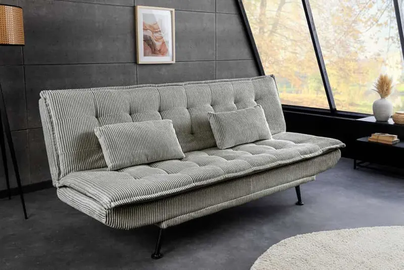 SOFA ROZKŁADANA JAZZ 3 OSOBOWA 195 CM JASNOSZARA / 47522 / INVICTA INTERIOR