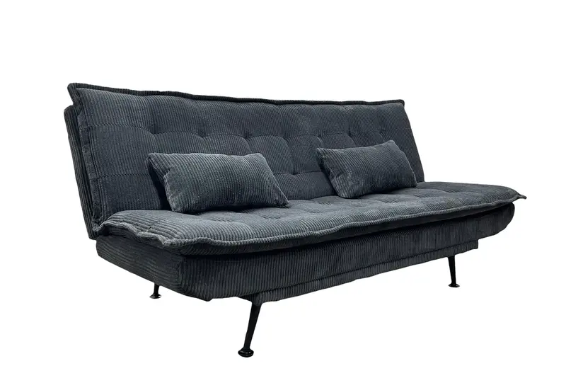 SOFA ROZKŁADANA JAZZ 3 OSOBOWA 195 CM SZARA / 47524 / INVICTA INTERIOR