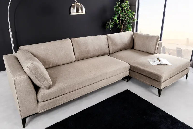 SOFA SIGNUM 3 OSOBOWA BEŻOWA / 44538 / INVICTA INTERIOR
