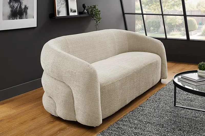 SOFA VOQUE 3 OSOBOWA BEŻOWA / 47464 / INVICTA INTERIOR
