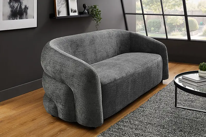 SOFA VOQUE 3 OSOBOWA SZARA / 47466 / INVICTA INTERIOR