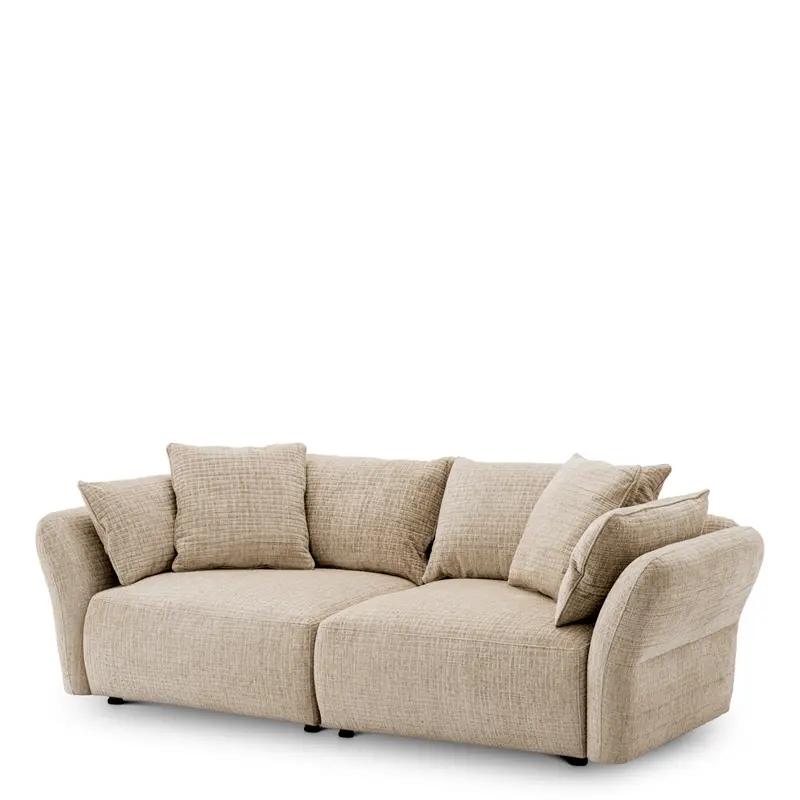Sofa Zevron, tkanina Alvyn kremowa