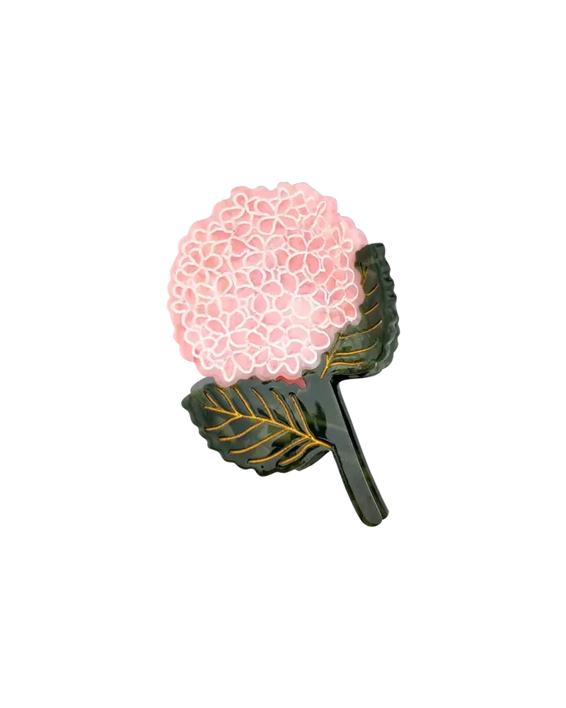 Spinka do włosów Hydrangea Pink
