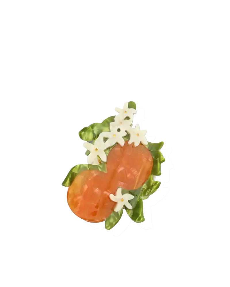 Spinka do włosów Orange Blossom / Solar Eclipse