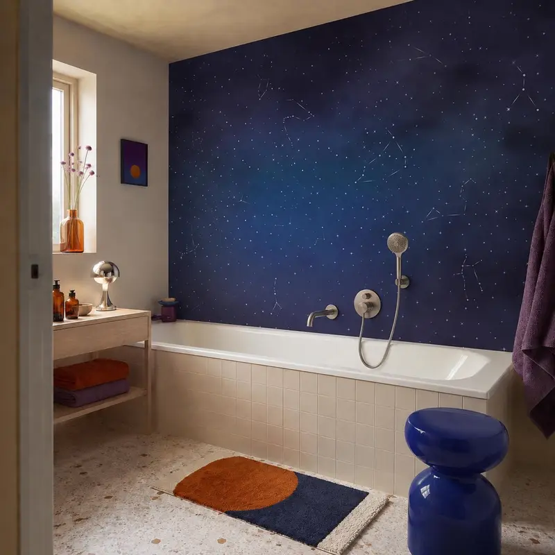 Starry Night – Tapeta na wymiar Aqua Zone