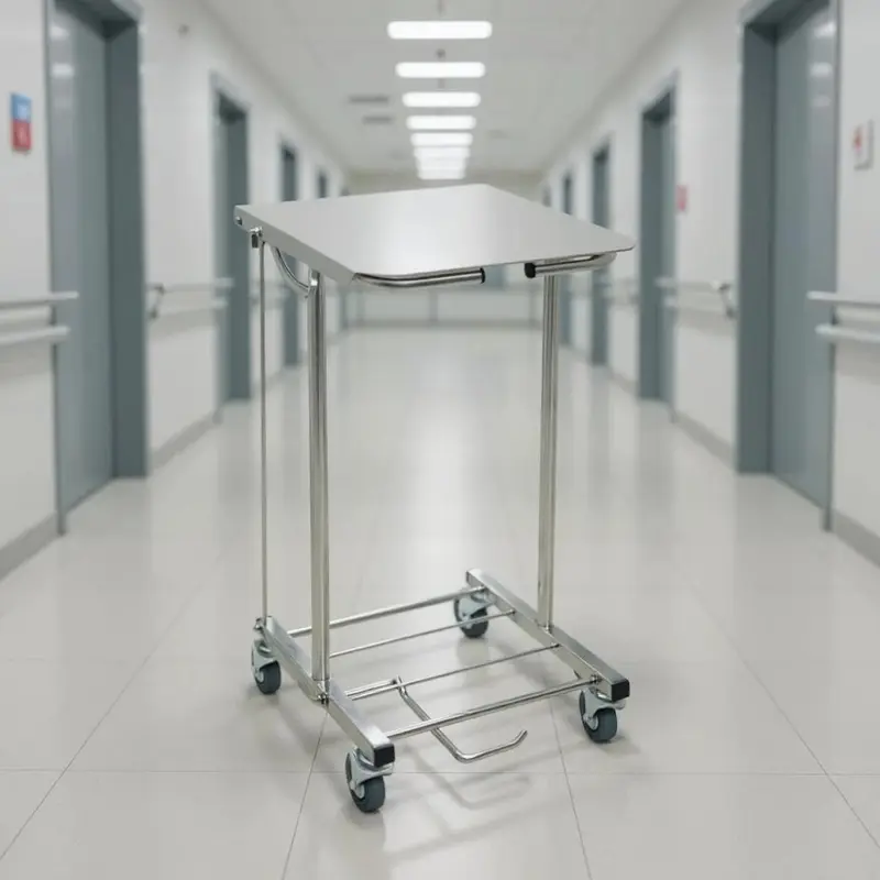 Stelaż do worka na odpady ze stali nierdzewnej 85H 120l EURO