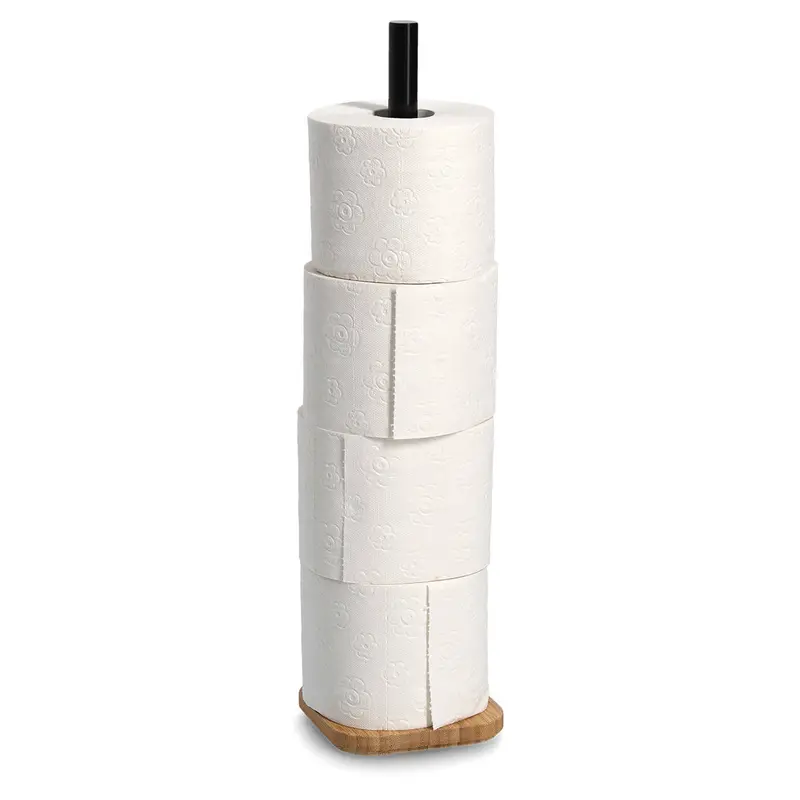 Stojak na papier toaletowy, bambus, ZELLER