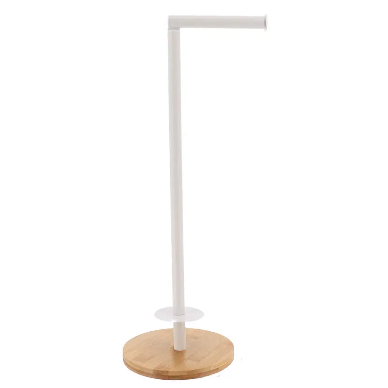 Stojak na papier toaletowy z zapasem, Ø18 x 68,5 cm