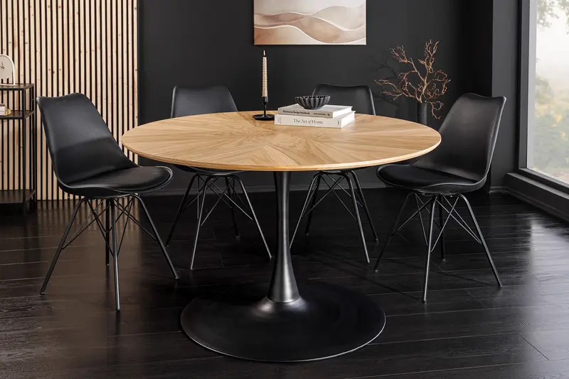 STÓŁ ATELIER DO JADALNI 120 CM OPTYKA DĄB / 46559 / INVICTA INTERIOR