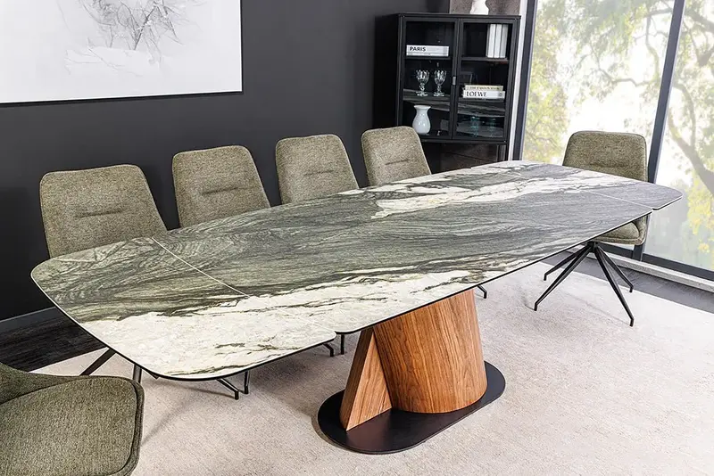 Stół do jadalni ELEMENTS rozkładany 180 - 260 cm ceramiczny blat / 46475 / INVICTA INTERIOR (Kopia)