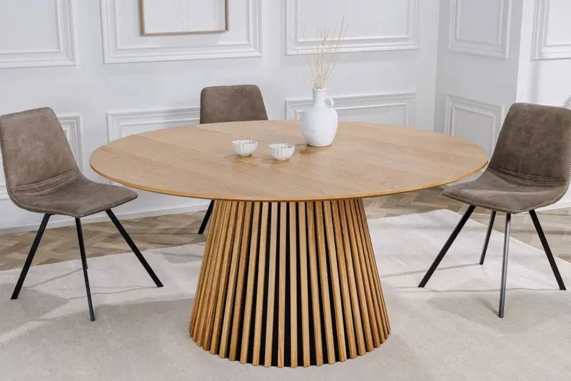 STÓŁ DO JADALNI OPTYKA DĄB 120 CM / 43428 / INVICTA INTERIOR