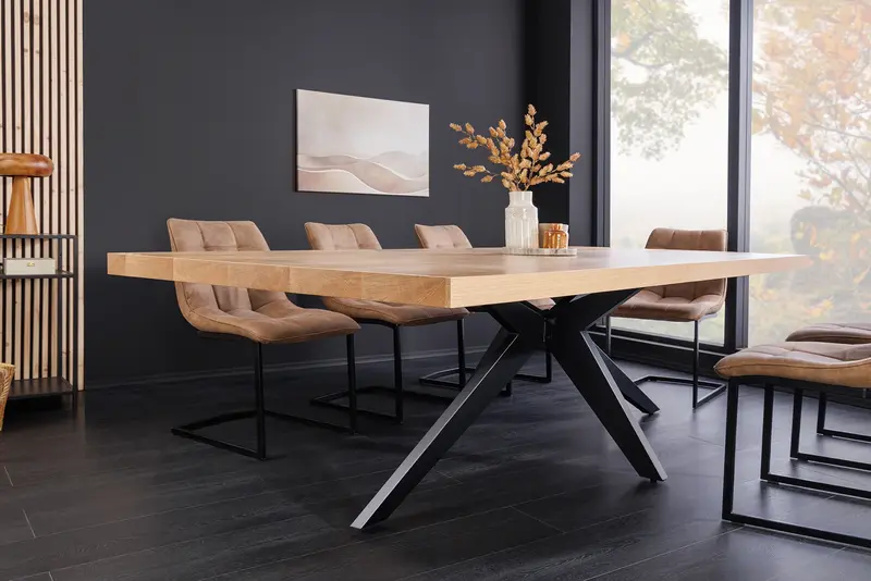STÓŁ DO JADALNI ZEUS OPTYKA DĄB 240 CM / 46565 / INVICTA INTERIOR