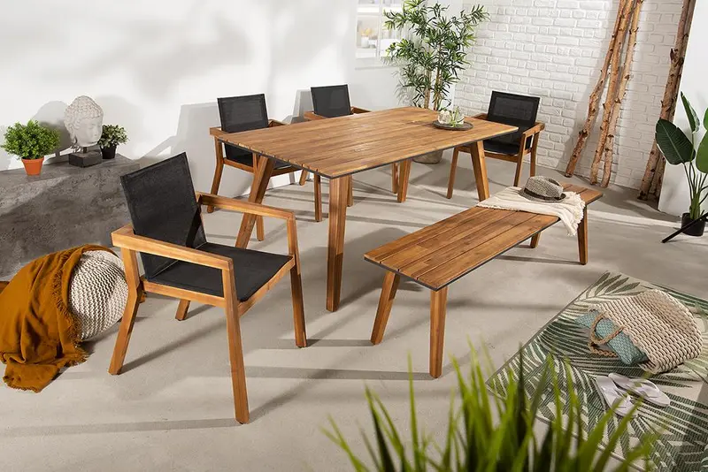 STÓŁ DO OGRODU 180 CM AKACJA / 40940 / INVICTA INTERIOR