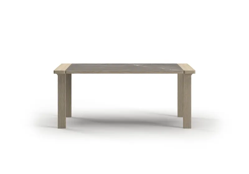 Stół jadalniany outdoor ELYTHIA-ash 6-osobowy