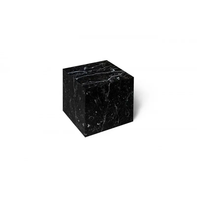 Stolik Aske cube Nero Marquina  40 cm / MH